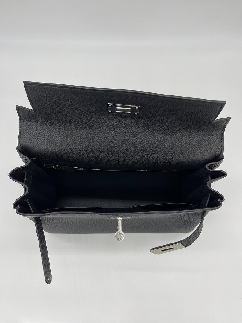 Kelly 28 Togo Noir Palladium Hardware Kelly 28 Togo Noir Palladium Hardware