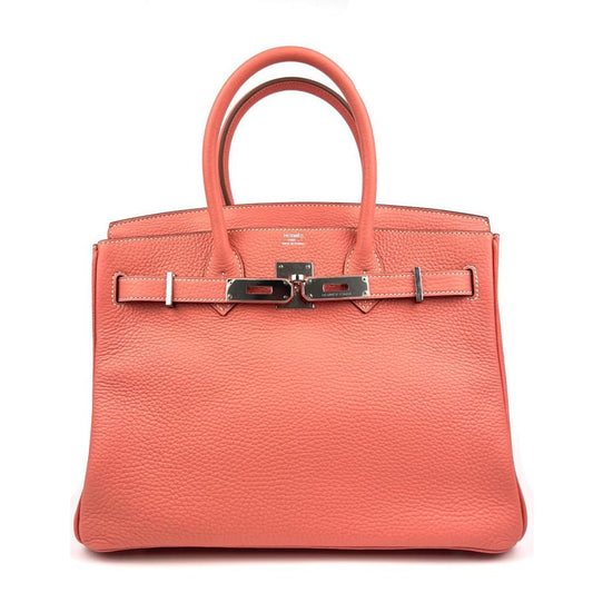 Birkin 30 Togo Crevette Palladium Hardware