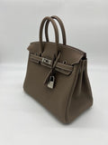 Birkin 25 Togo Etoupe Palladium Hardware Birkin 25 Togo Etoupe Palladium Hardware