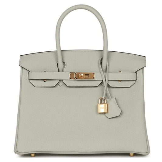 Birkin 30 Gris Neve Togo Gold Hardware