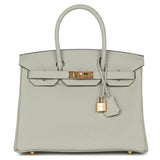 Birkin 30 Gris Neve Togo Gold Hardware Birkin 30 Gris Neve Togo Gold Hardware