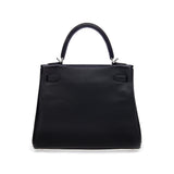 Kelly 25 Swift Noir Palladium Hardware Kelly 25 Swift Noir Palladium Hardware