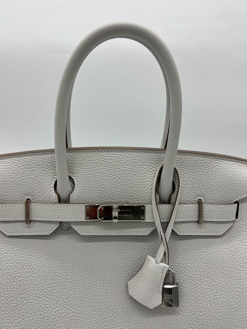 Birkin 30 Gris Pale Togo Palladium Hardware Birkin 30 Gris Pale Togo Palladium Hardware