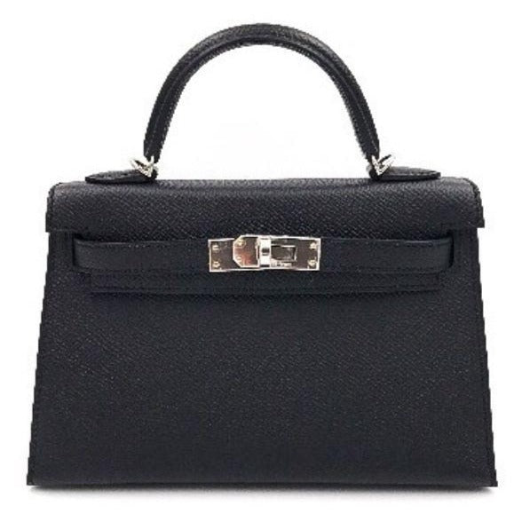 Kelly 20 Epsom Noir Palladium Hardware Kelly 20 Epsom Noir Palladium Hardware