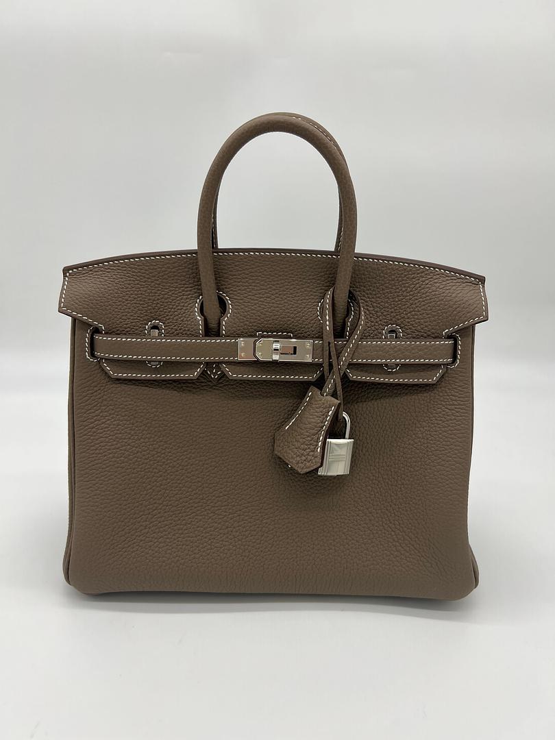 Birkin 25 Togo Etoupe Palladium Hardware Birkin 25 Togo Etoupe Palladium Hardware