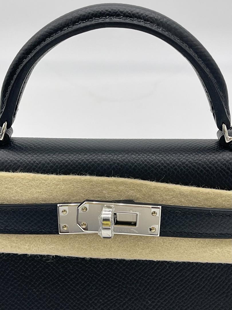 Kelly 20 Epsom Noir Palladium Hardware Kelly 20 Epsom Noir Palladium Hardware