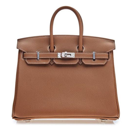 Birkin 25 Togo Gold Palladium Hardware