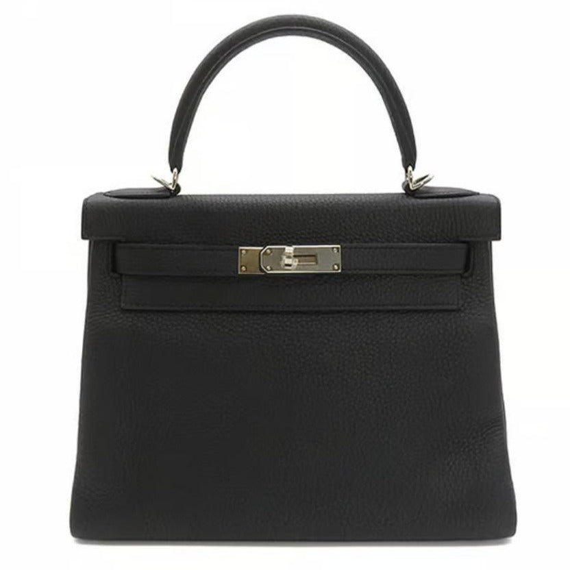 Kelly 28 Togo Noir Palladium Hardware Kelly 28 Togo Noir Palladium Hardware