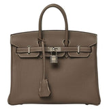Birkin 25 Togo Etoupe Palladium Hardware Birkin 25 Togo Etoupe Palladium Hardware