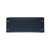 Kelly 25 Epsom Bleu Indigo Gold Hardware Kelly 25 Epsom Bleu Indigo Gold Hardware
