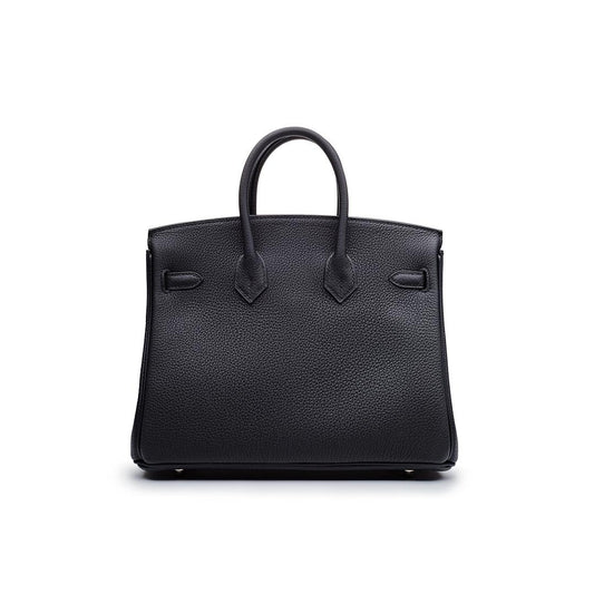 Birkin 25 Togo Noir Palladium Hardware