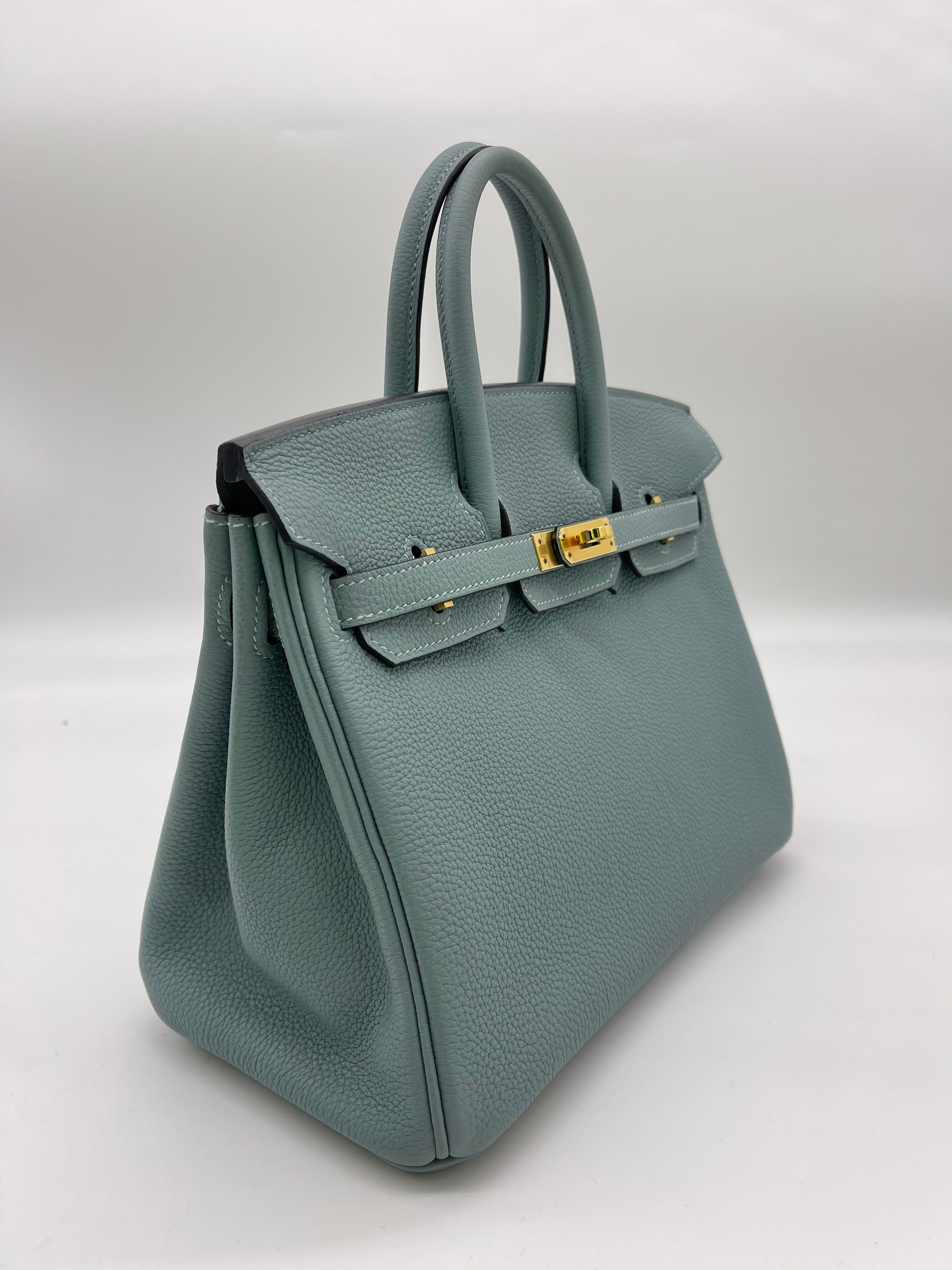Birkin 25 Togo Ciel Gold Hardware Birkin 25 Togo Ciel Gold Hardware