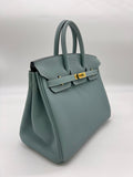 Birkin 25 Togo Ciel Gold Hardware Birkin 25 Togo Ciel Gold Hardware