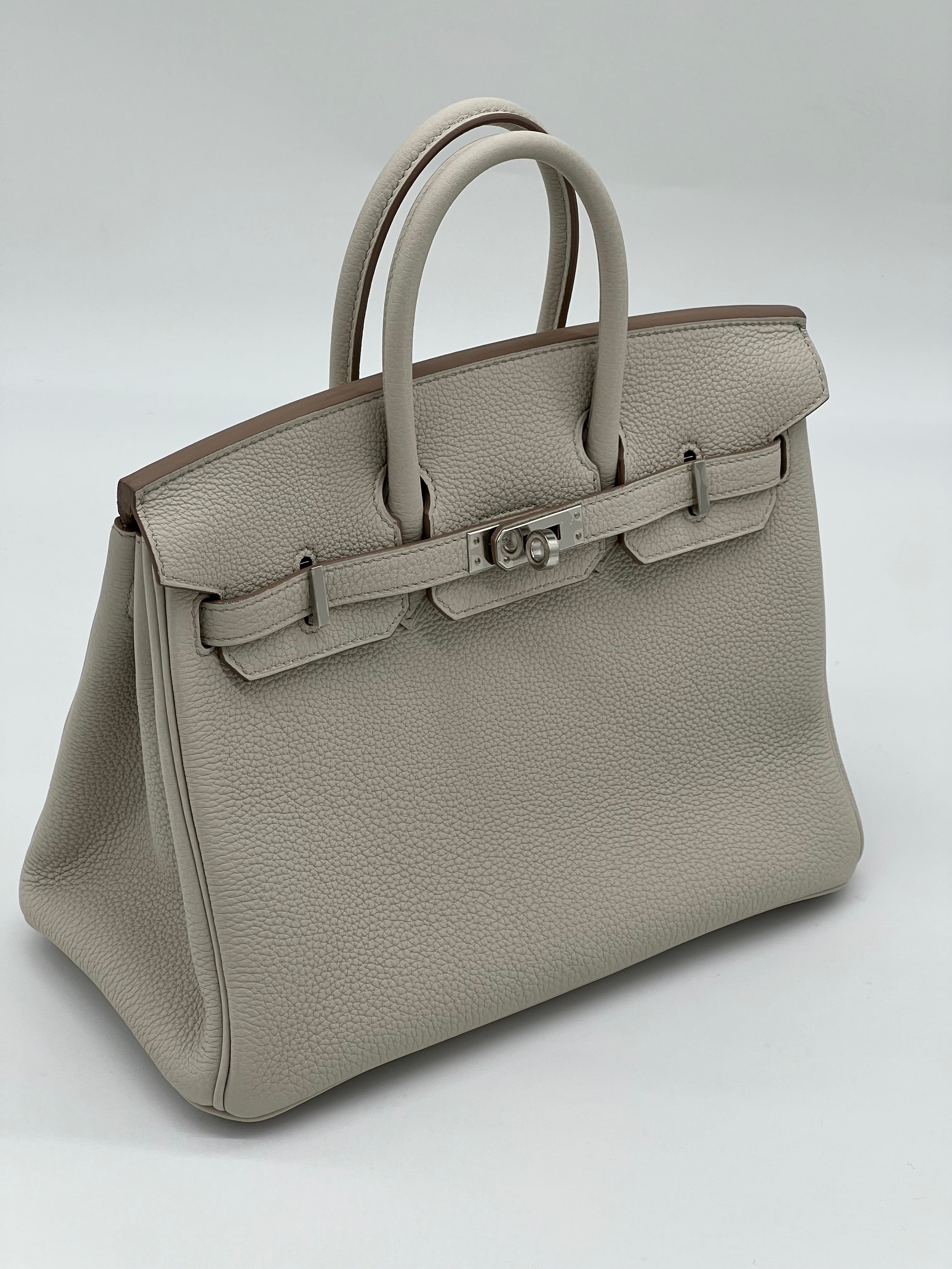 Birkin 25 Togo Beton Palladium Hardware Birkin 25 Togo Beton Palladium Hardware