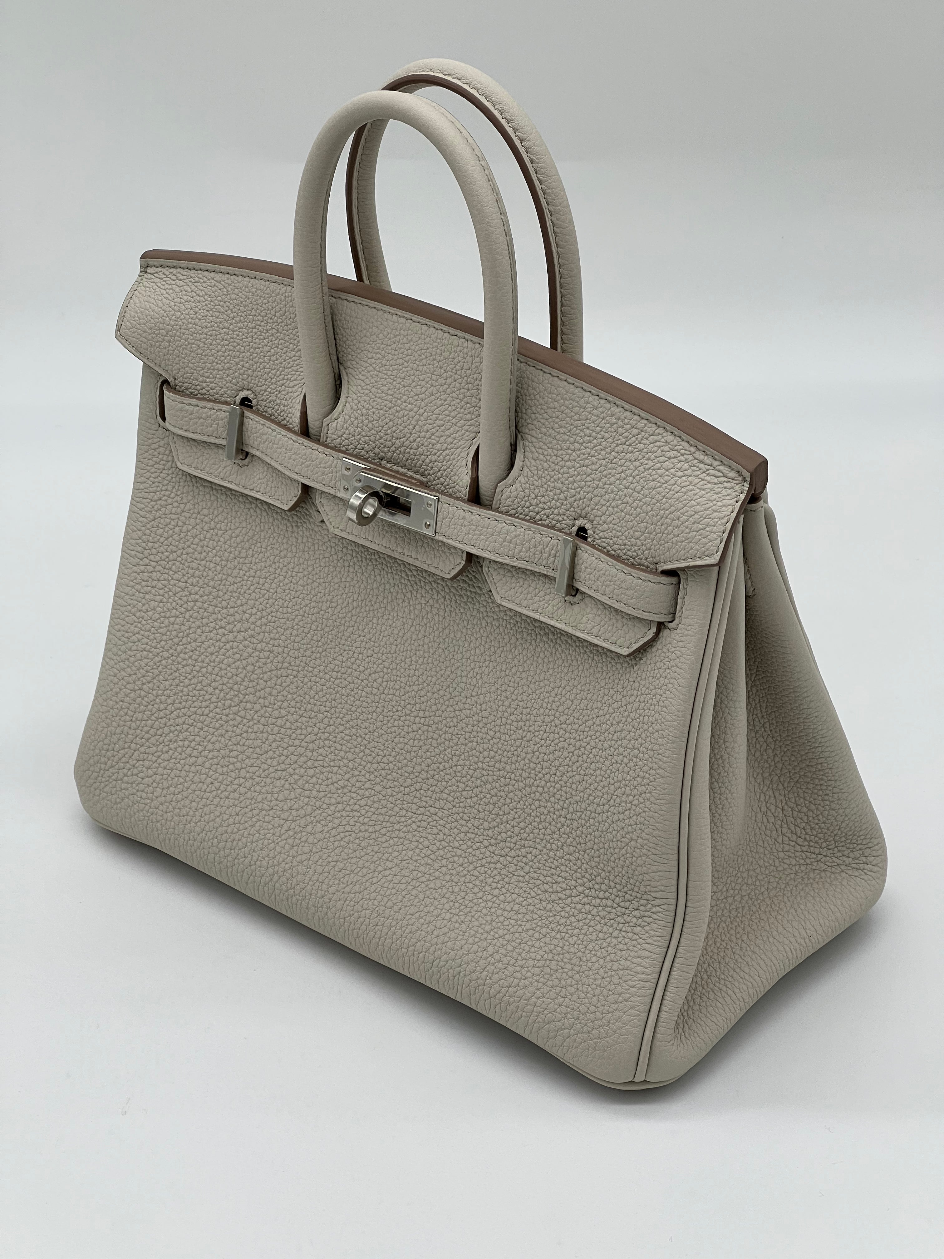 Birkin 25 Togo Beton Palladium Hardware Birkin 25 Togo Beton Palladium Hardware