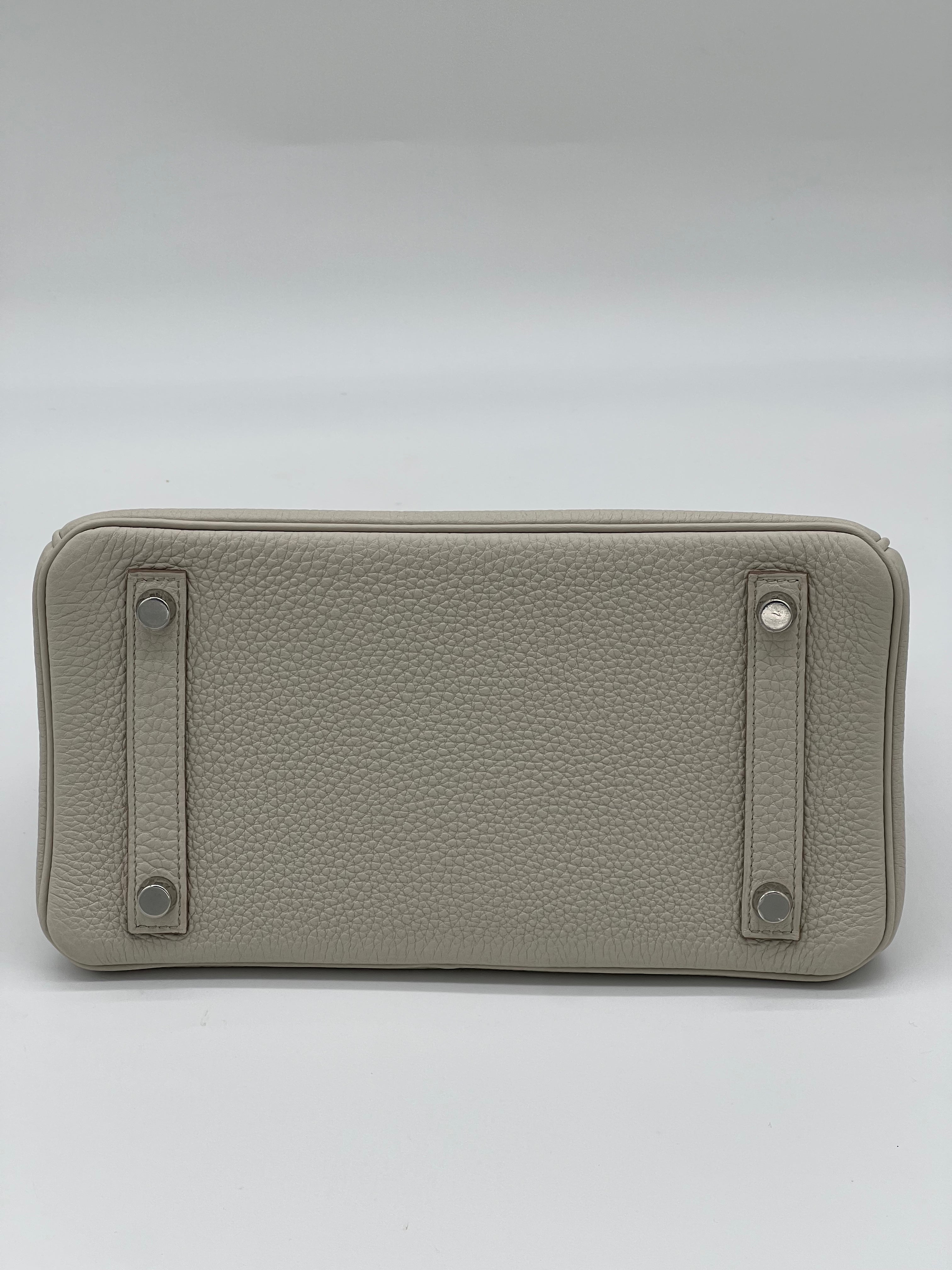 Birkin 25 Togo Beton Palladium Hardware Birkin 25 Togo Beton Palladium Hardware