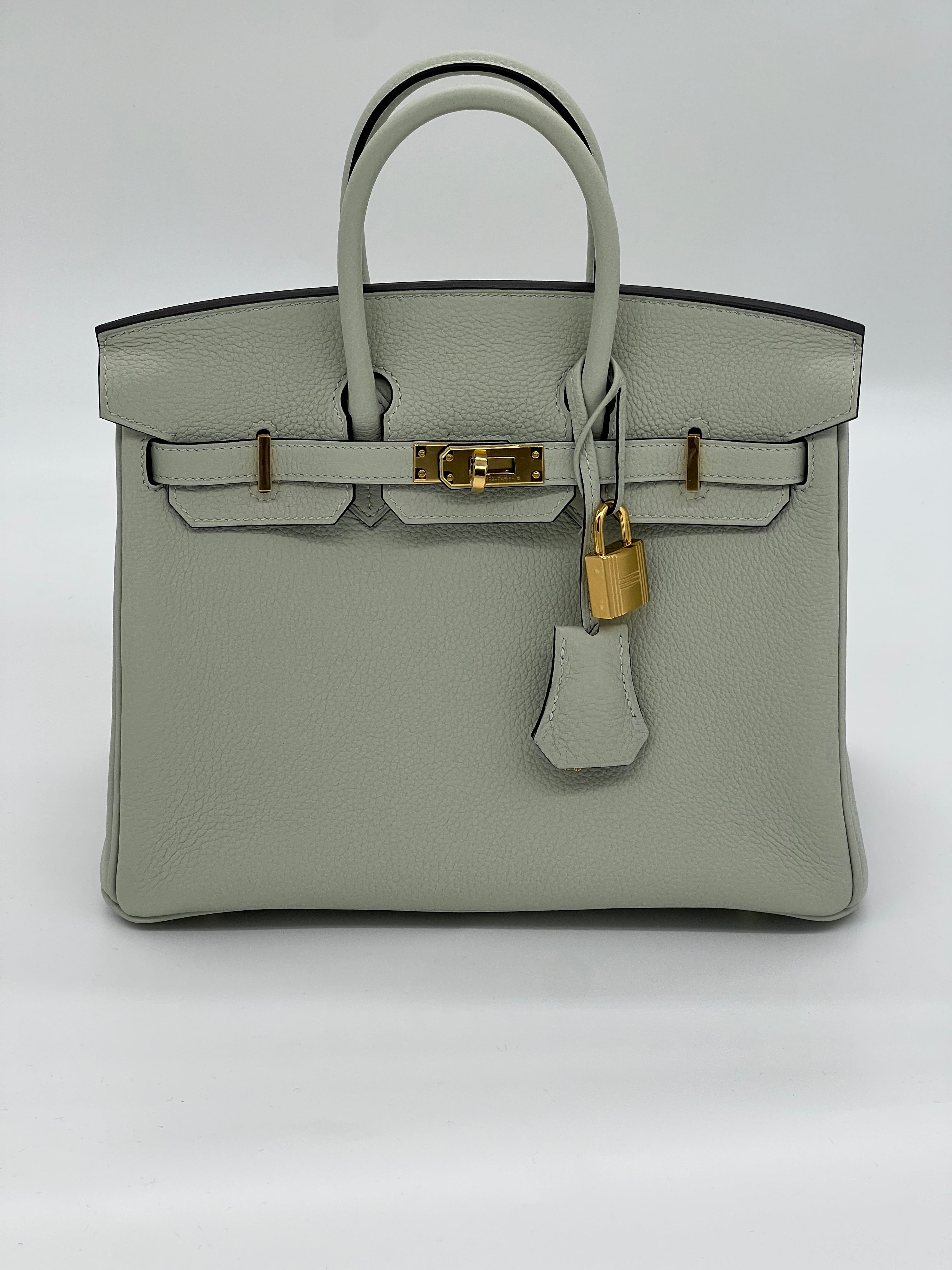 Birkin 25 Togo Gris Neve Gold Hardware Birkin 25 Togo Gris Neve Gold Hardware