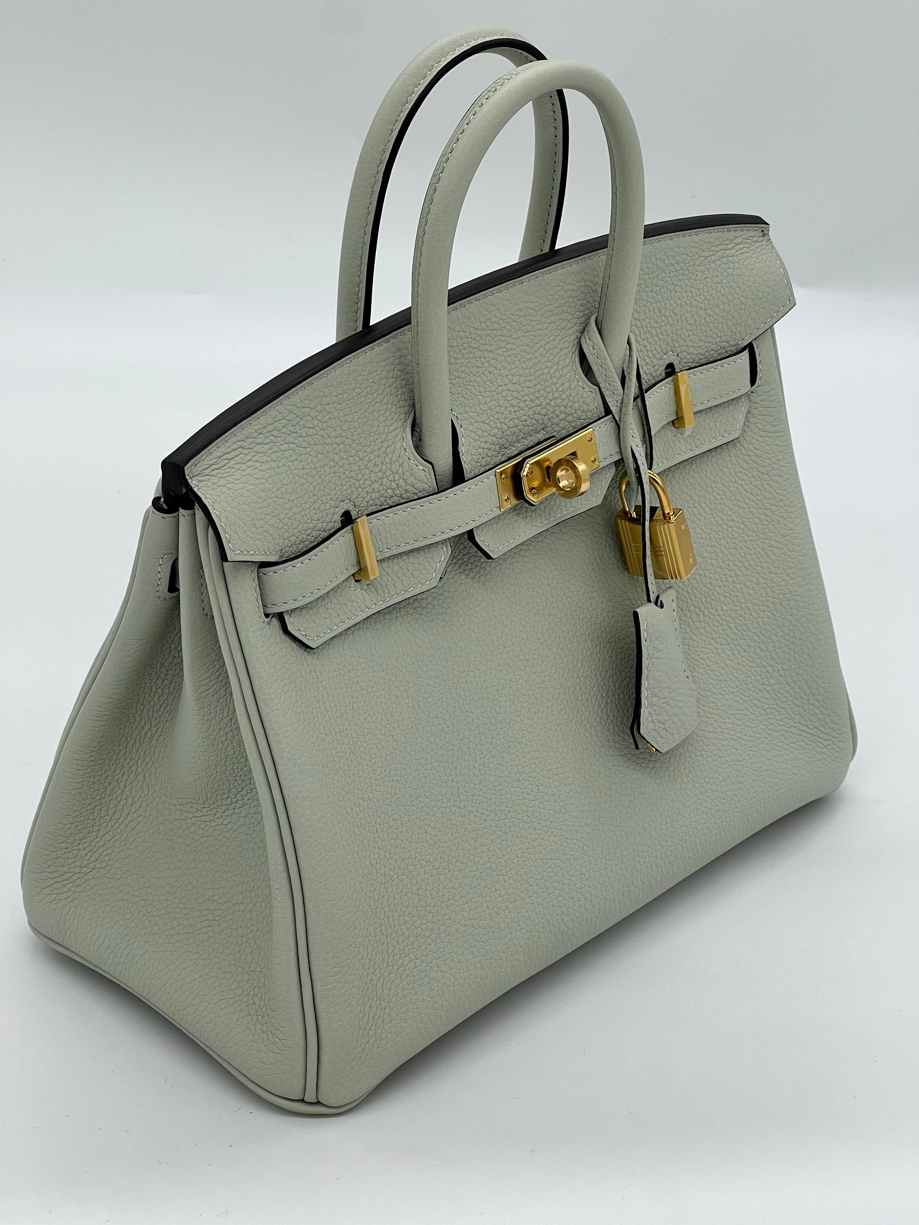 Birkin 25 Togo Gris Neve Gold Hardware Birkin 25 Togo Gris Neve Gold Hardware