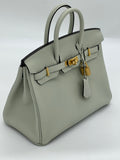 Birkin 25 Togo Gris Neve Gold Hardware Birkin 25 Togo Gris Neve Gold Hardware