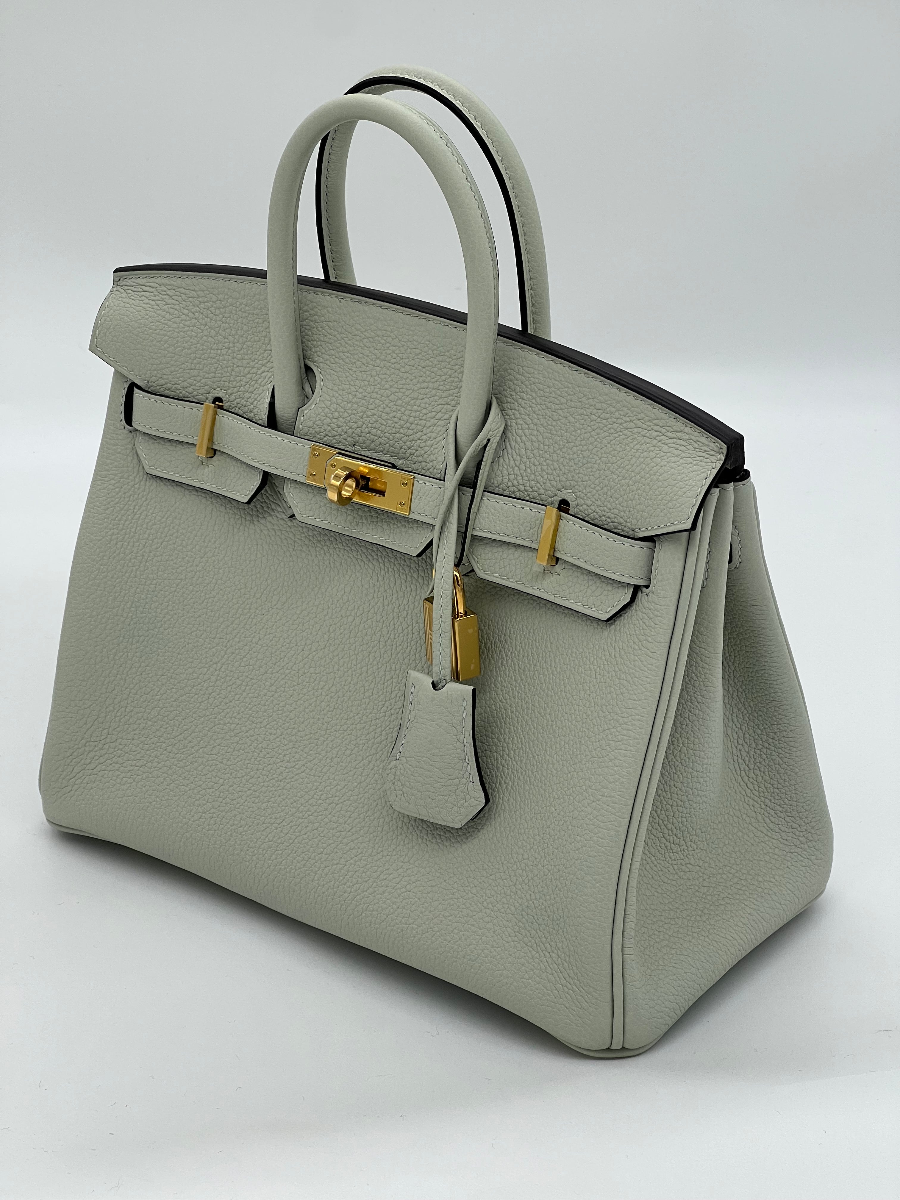Birkin 25 Togo Gris Neve Gold Hardware Birkin 25 Togo Gris Neve Gold Hardware