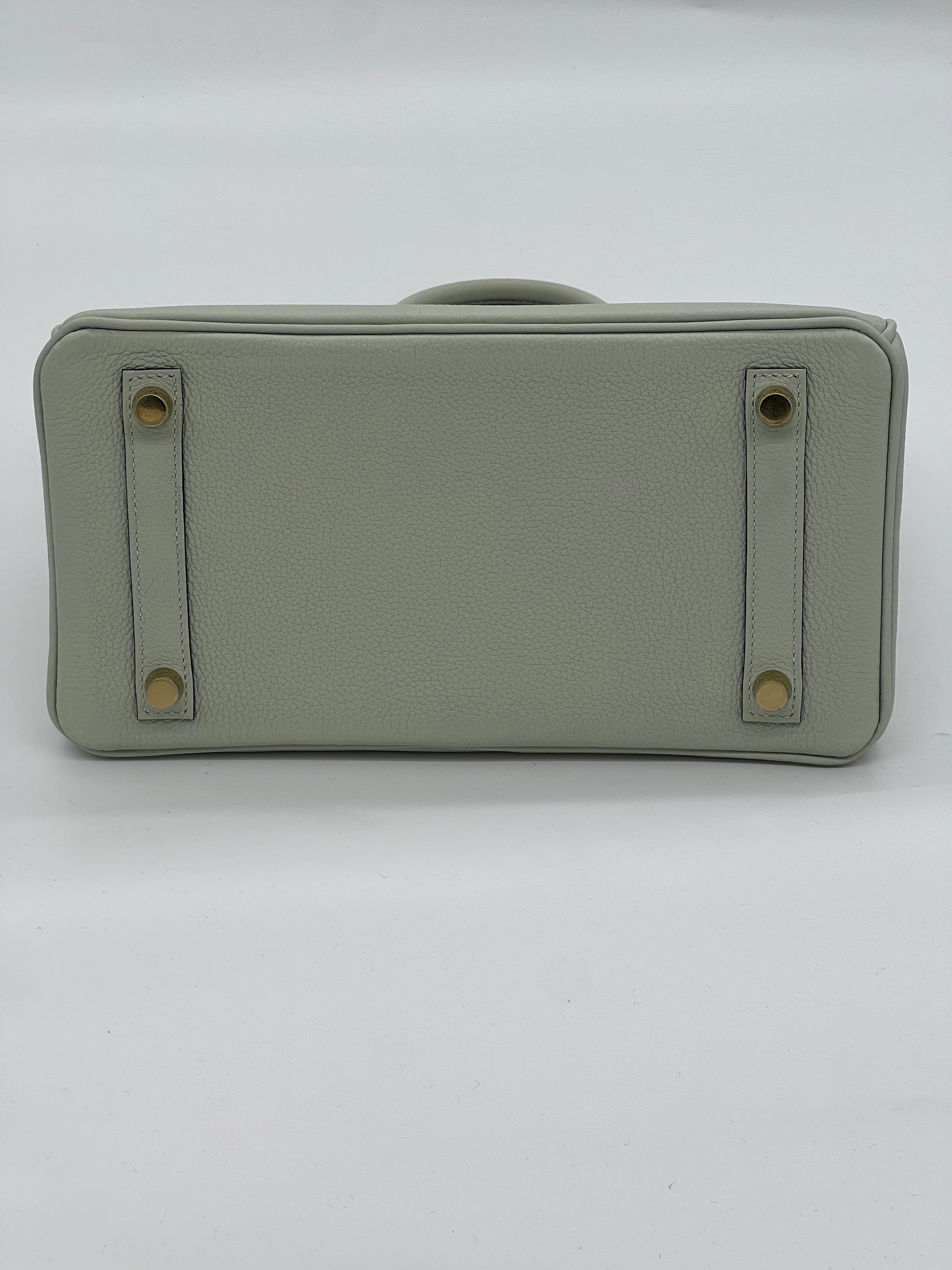 Birkin 25 Togo Gris Neve Gold Hardware Birkin 25 Togo Gris Neve Gold Hardware