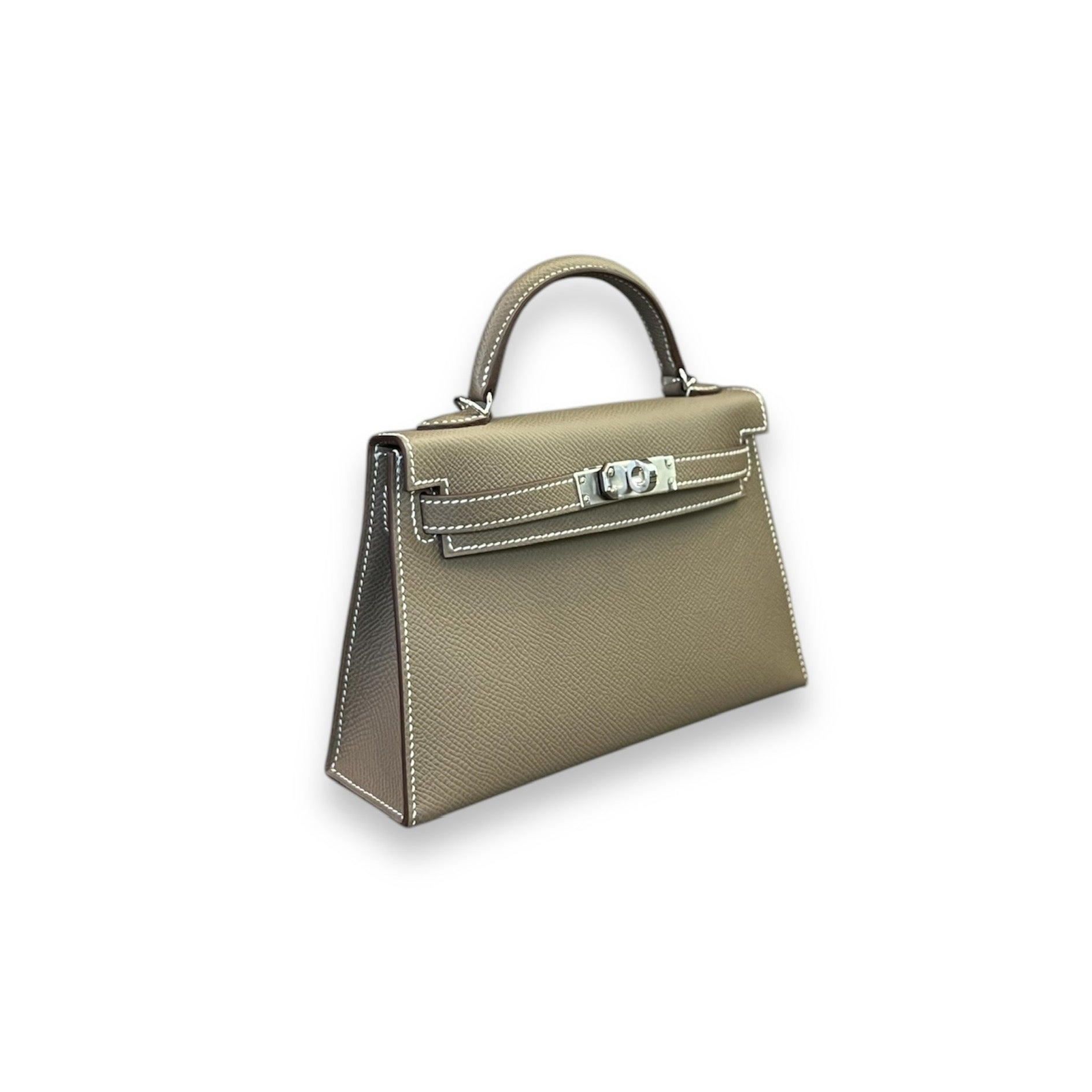Kelly 20 Epsom Etoupe Palladium Hardware Kelly 20 Epsom Etoupe Palladium Hardware
