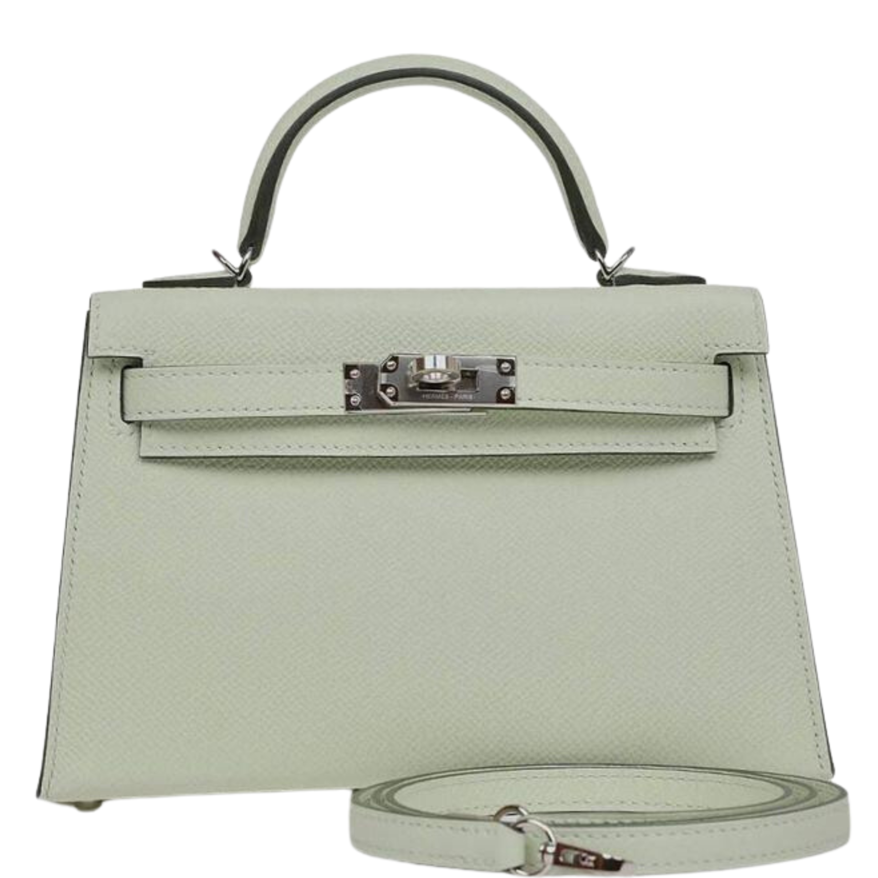 Kelly 20 Epsom Vert Fizz Palladium Hardware Kelly 20 Epsom Vert Fizz Palladium Hardware
