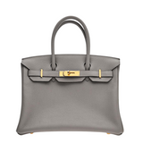 Birkin 30 Gris Togo Leather Gold Hardware Birkin 30 Gris Togo Leather Gold Hardware