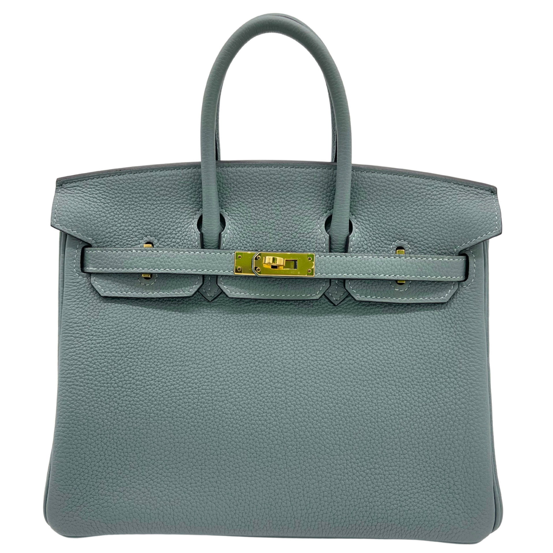 Birkin 25 Togo Ciel Gold Hardware Birkin 25 Togo Ciel Gold Hardware