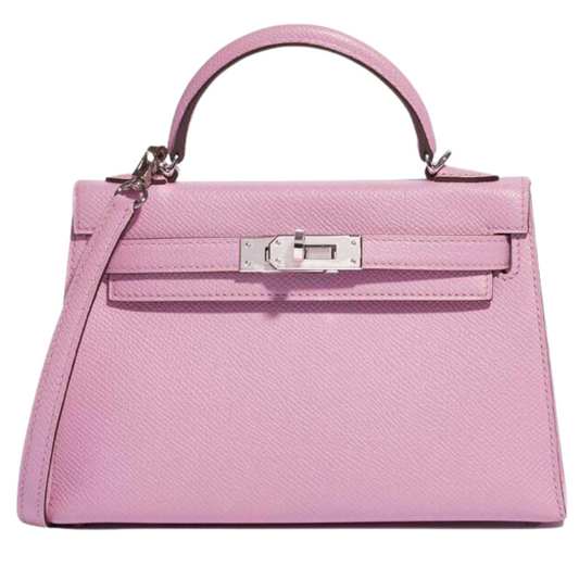 Kelly 20 Epsom Mauve Sylvestre Palladium Hardware