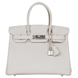 Birkin 30 Gris Pale Togo Palladium Hardware Birkin 30 Gris Pale Togo Palladium Hardware