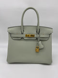 Birkin 30 Gris Neve Togo Gold Hardware Birkin 30 Gris Neve Togo Gold Hardware