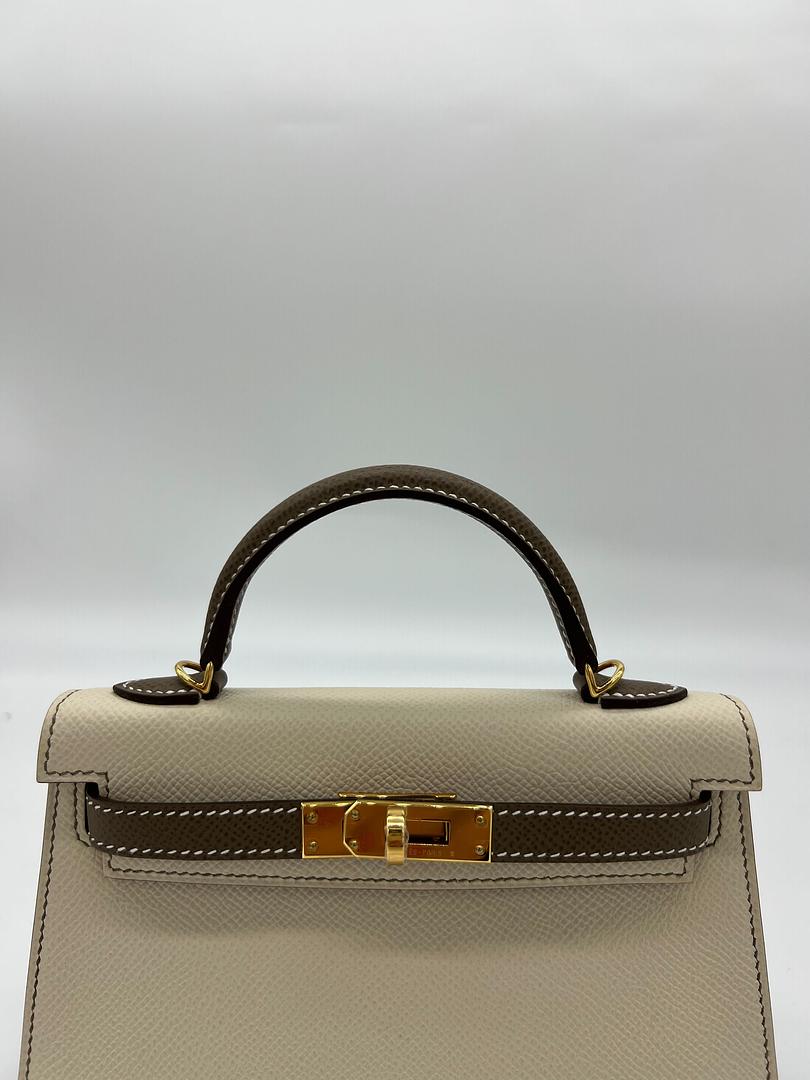 Kelly 20 Epsom Nata Etoupe Gold Hardware Kelly 20 Epsom Nata Etoupe Gold Hardware