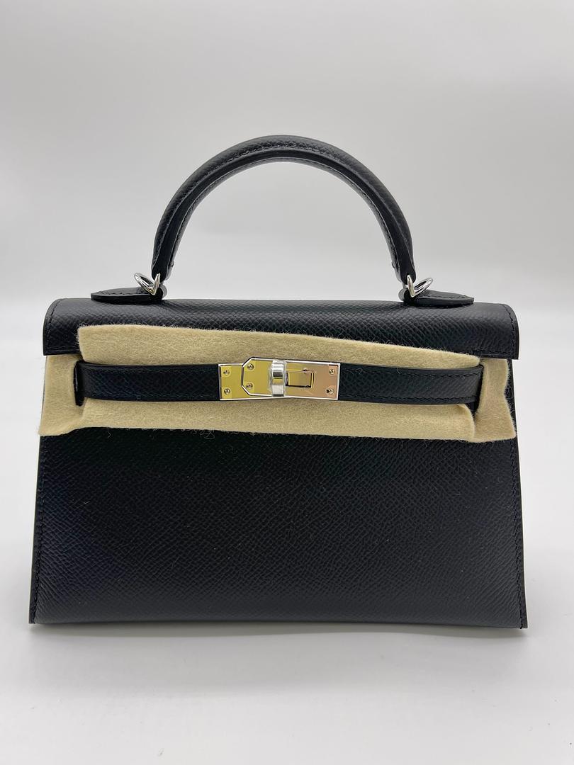 Kelly 20 Epsom Noir Palladium Hardware Kelly 20 Epsom Noir Palladium Hardware