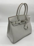 Birkin 30 Gris Pale Togo Palladium Hardware Birkin 30 Gris Pale Togo Palladium Hardware