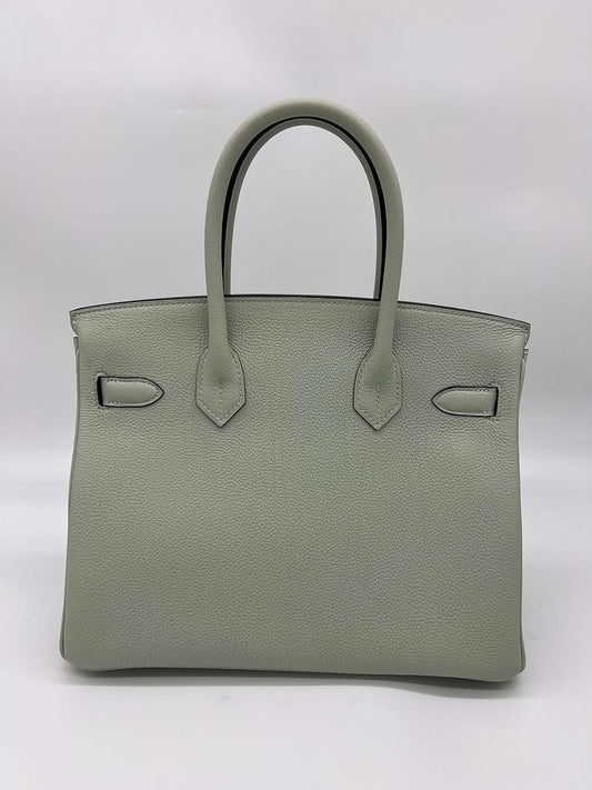 Birkin 30 Gris Neve Togo Gold Hardware