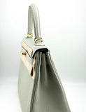 Kelly 25 Togo Gris Neve Gold Hardware Kelly 25 Togo Gris Neve Gold Hardware