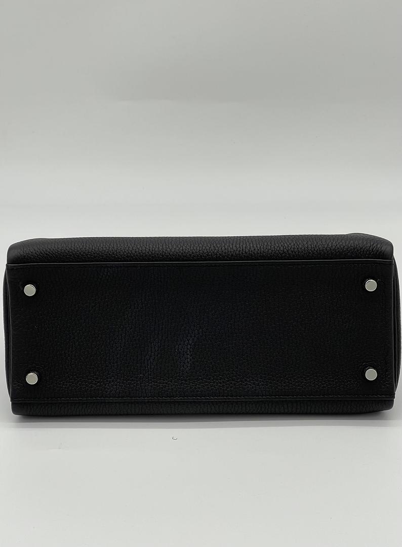 Kelly 28 Togo Noir Palladium Hardware Kelly 28 Togo Noir Palladium Hardware