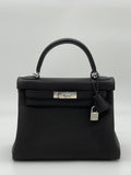 Kelly 28 Togo Noir Palladium Hardware Kelly 28 Togo Noir Palladium Hardware