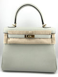 Kelly 25 Togo Gris Neve Gold Hardware Kelly 25 Togo Gris Neve Gold Hardware
