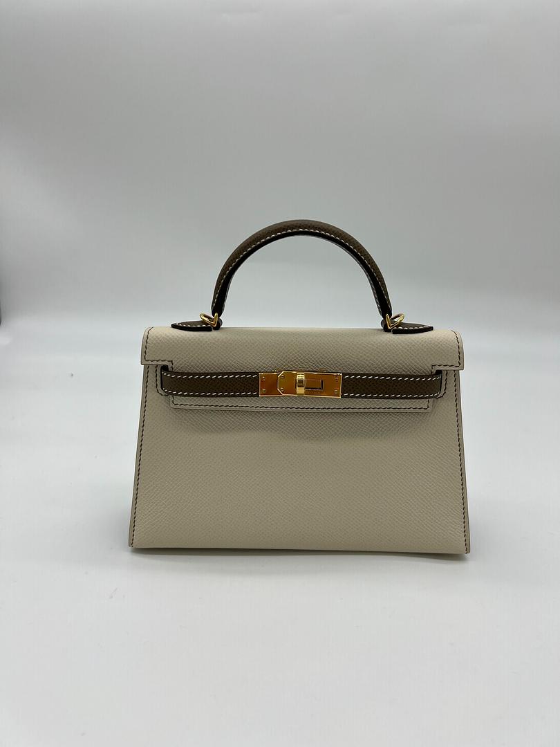 Kelly 20 Epsom Nata Etoupe Gold Hardware Kelly 20 Epsom Nata Etoupe Gold Hardware