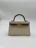 Kelly 20 Epsom Nata Etoupe Gold Hardware Kelly 20 Epsom Nata Etoupe Gold Hardware