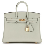 Birkin 25 Togo Gris Neve Gold Hardware Birkin 25 Togo Gris Neve Gold Hardware