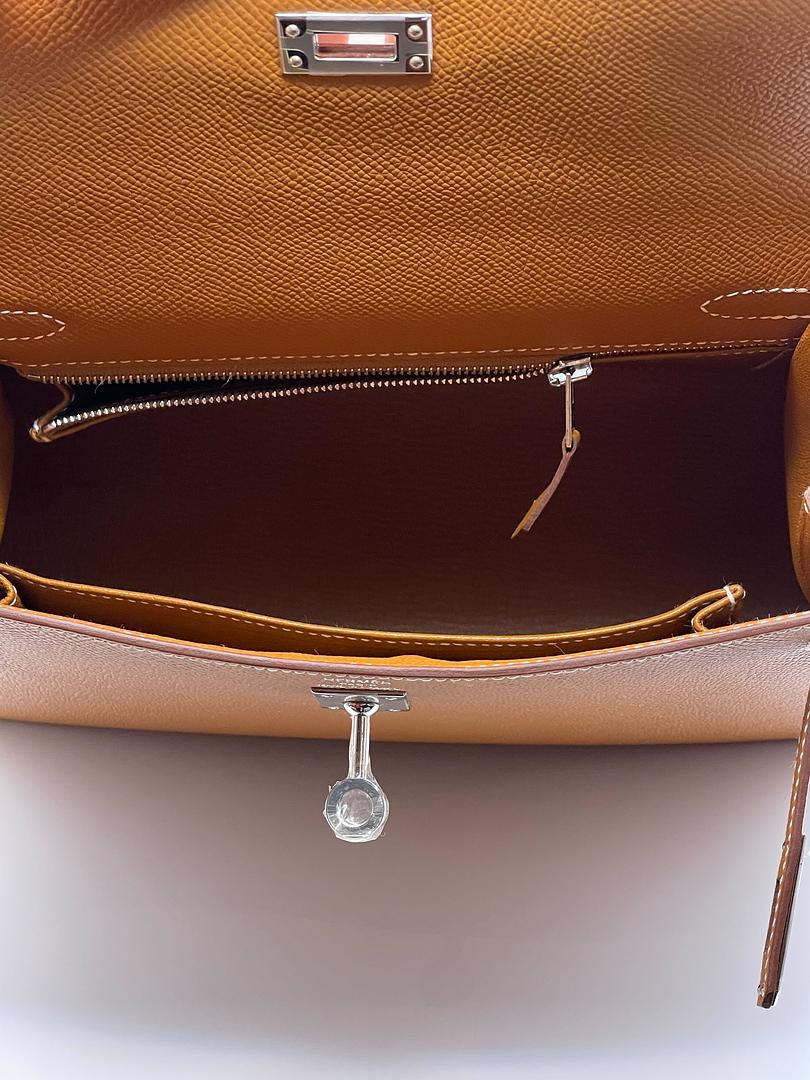 Kelly 25 Epsom Gold Palladium Hardware Kelly 25 Epsom Gold Palladium Hardware
