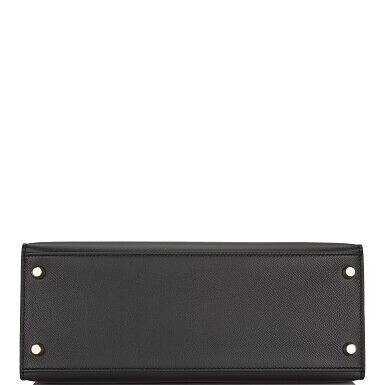 Kelly 28 Epsom Noir Gold Hardware Kelly 28 Epsom Noir Gold Hardware