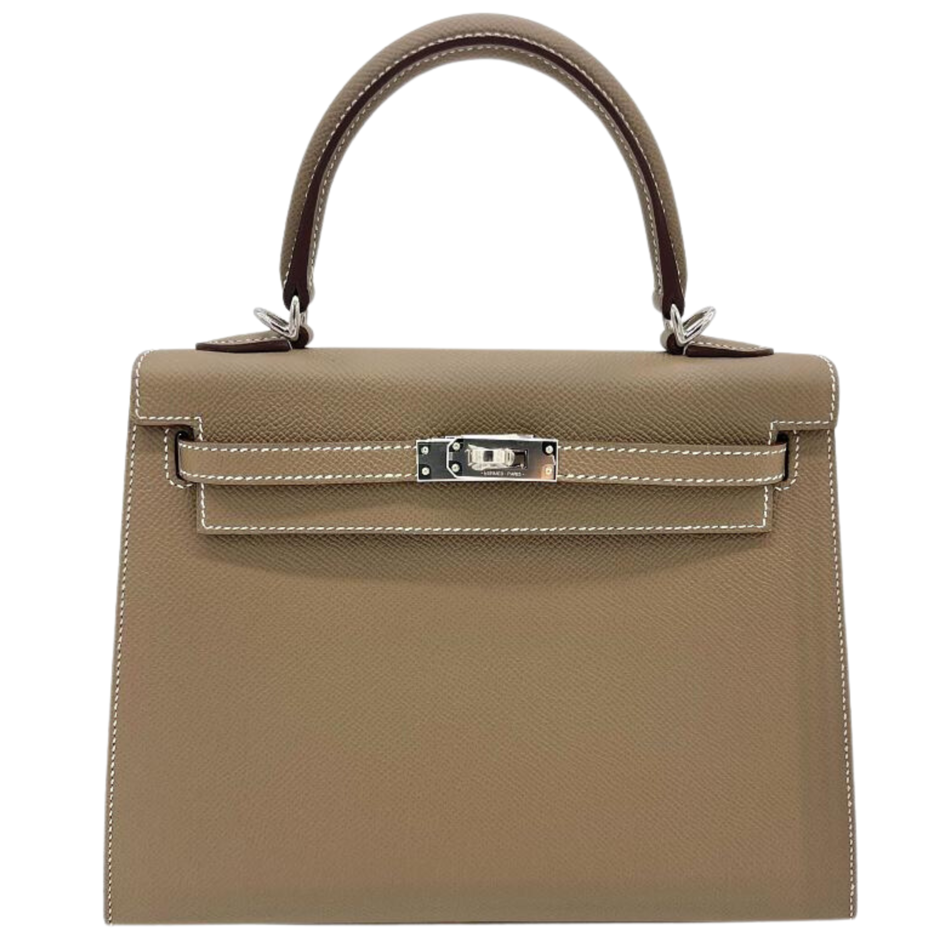 Kelly 25 Epsom Etoupe Palladium Hardware Kelly 25 Epsom Etoupe Palladium Hardware