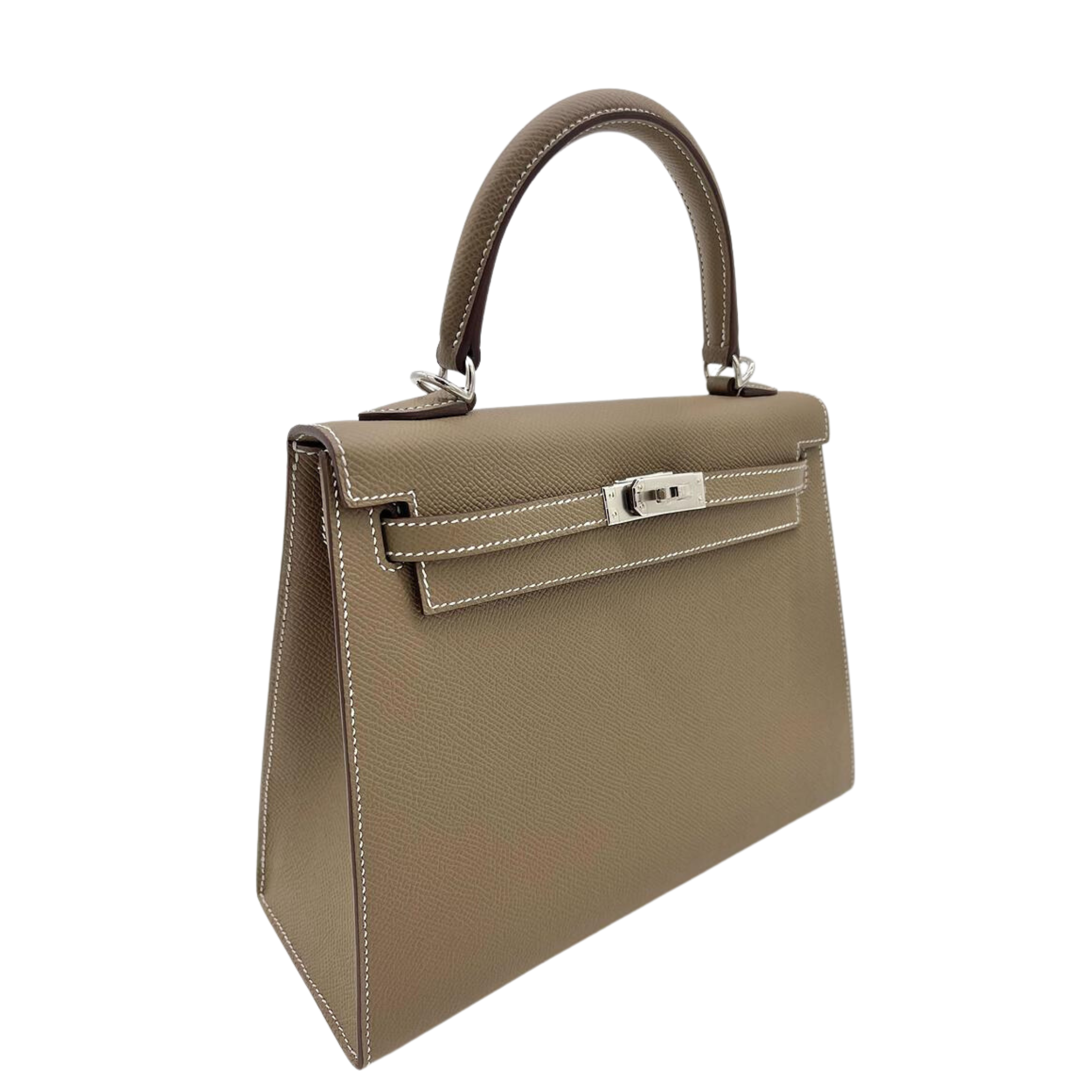 Kelly 25 Epsom Etoupe Palladium Hardware Kelly 25 Epsom Etoupe Palladium Hardware