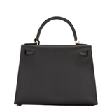 Kelly 28 Epsom Noir Gold Hardware Kelly 28 Epsom Noir Gold Hardware