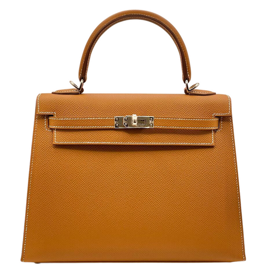 Kelly 25 Epsom Gold Palladium Hardware
