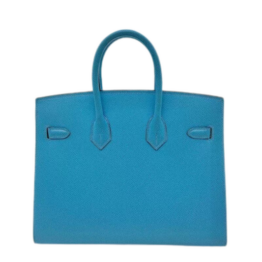 Birkin 25 Epsom Celeste Gold Hardware